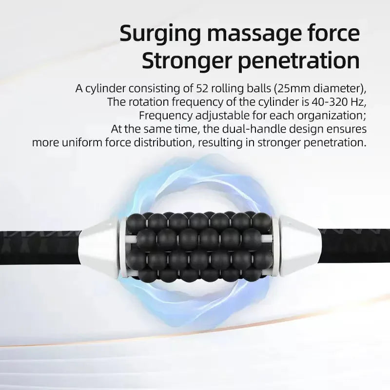 New Roller Massage Rechargeable Lymph Drainage Sphere Inner Ball Roll Vibration Body Sculpting Product Fascia Slimming Machine