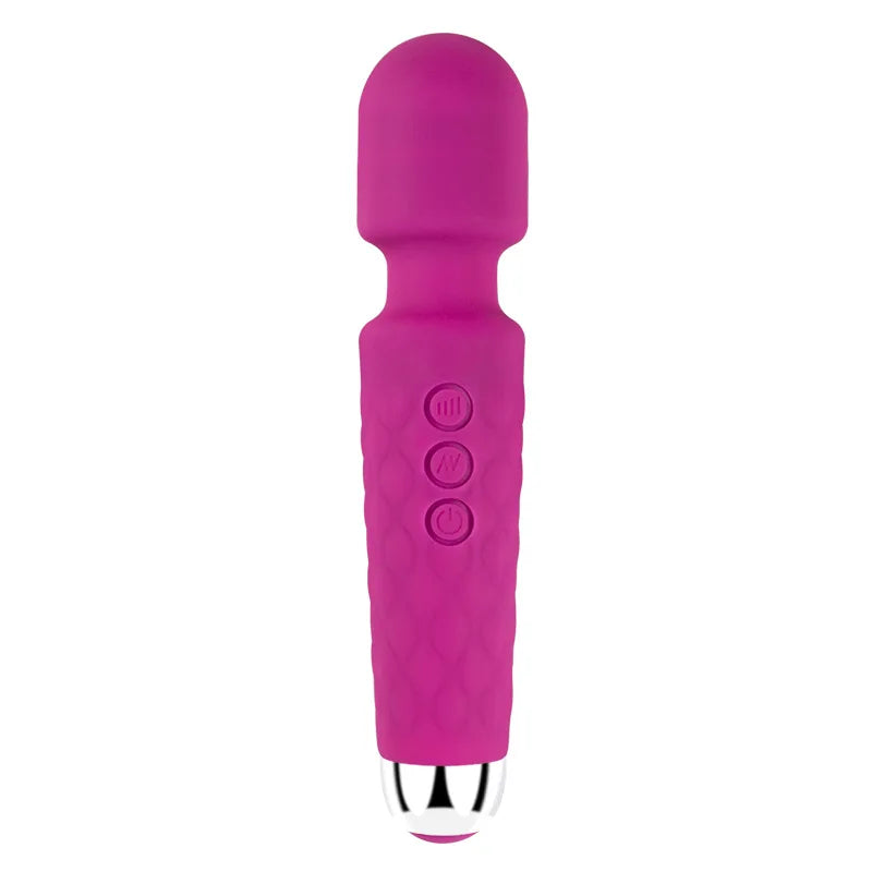 Mini Massager 20 Modes 8 Vibration For Relieving Muscle Tension In The Back Neck Shoulders Legs And Feet Deep Tissue Massage