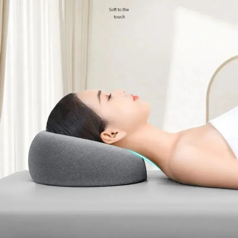 Ergonomics Lying Down Pillow Memory Foam Breathable Head Rest Support Pillow Body Massage Face Rest Pillow for Beauty Salon