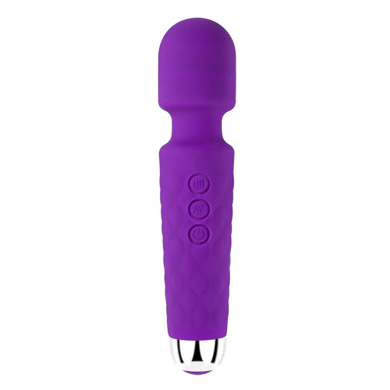Mini Massager 20 Modes 8 Vibration For Relieving Muscle Tension In The Back Neck Shoulders Legs And Feet Deep Tissue Massage