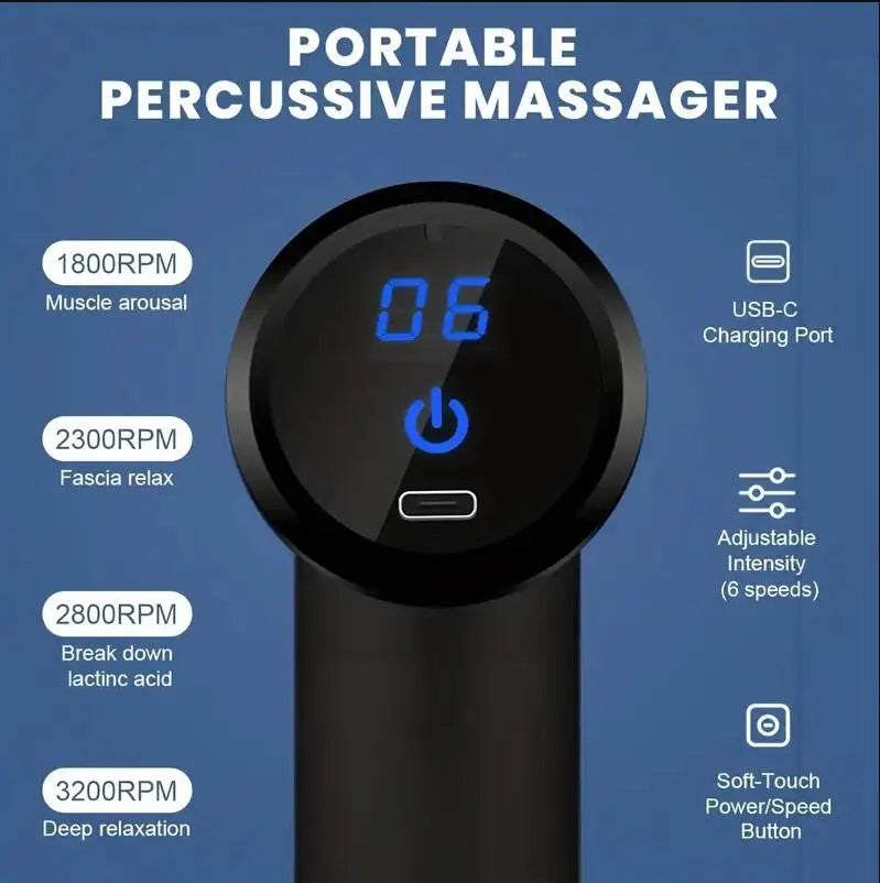 relax hub massage gun